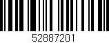 Código de barras (EAN, GTIN, SKU, ISBN): '52887201'