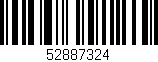 Código de barras (EAN, GTIN, SKU, ISBN): '52887324'