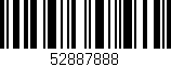 Código de barras (EAN, GTIN, SKU, ISBN): '52887888'