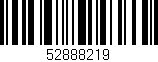 Código de barras (EAN, GTIN, SKU, ISBN): '52888219'