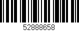 Código de barras (EAN, GTIN, SKU, ISBN): '52888658'