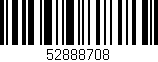 Código de barras (EAN, GTIN, SKU, ISBN): '52888708'