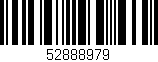 Código de barras (EAN, GTIN, SKU, ISBN): '52888979'