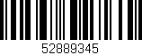 Código de barras (EAN, GTIN, SKU, ISBN): '52889345'