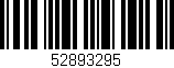 Código de barras (EAN, GTIN, SKU, ISBN): '52893295'