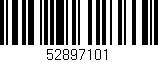 Código de barras (EAN, GTIN, SKU, ISBN): '52897101'