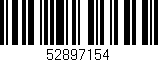 Código de barras (EAN, GTIN, SKU, ISBN): '52897154'