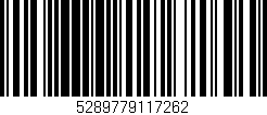 Código de barras (EAN, GTIN, SKU, ISBN): '5289779117262'
