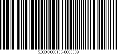 Código de barras (EAN, GTIN, SKU, ISBN): '528BO000155-0000339'