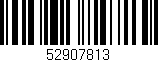Código de barras (EAN, GTIN, SKU, ISBN): '52907813'