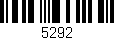 Código de barras (EAN, GTIN, SKU, ISBN): '5292'