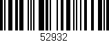 Código de barras (EAN, GTIN, SKU, ISBN): '52932'