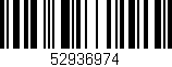 Código de barras (EAN, GTIN, SKU, ISBN): '52936974'