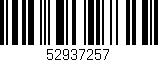 Código de barras (EAN, GTIN, SKU, ISBN): '52937257'