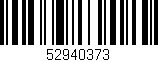 Código de barras (EAN, GTIN, SKU, ISBN): '52940373'