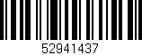 Código de barras (EAN, GTIN, SKU, ISBN): '52941437'