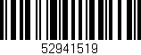 Código de barras (EAN, GTIN, SKU, ISBN): '52941519'