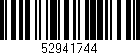 Código de barras (EAN, GTIN, SKU, ISBN): '52941744'