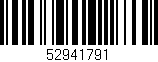Código de barras (EAN, GTIN, SKU, ISBN): '52941791'