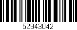 Código de barras (EAN, GTIN, SKU, ISBN): '52943042'