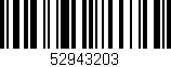 Código de barras (EAN, GTIN, SKU, ISBN): '52943203'