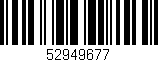 Código de barras (EAN, GTIN, SKU, ISBN): '52949677'
