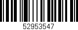 Código de barras (EAN, GTIN, SKU, ISBN): '52953547'