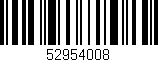 Código de barras (EAN, GTIN, SKU, ISBN): '52954008'