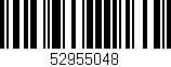 Código de barras (EAN, GTIN, SKU, ISBN): '52955048'