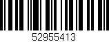 Código de barras (EAN, GTIN, SKU, ISBN): '52955413'