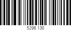 Código de barras (EAN, GTIN, SKU, ISBN): '5296.130'