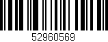 Código de barras (EAN, GTIN, SKU, ISBN): '52960569'