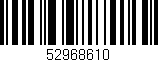 Código de barras (EAN, GTIN, SKU, ISBN): '52968610'