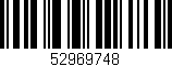 Código de barras (EAN, GTIN, SKU, ISBN): '52969748'