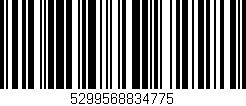 Código de barras (EAN, GTIN, SKU, ISBN): '5299568834775'