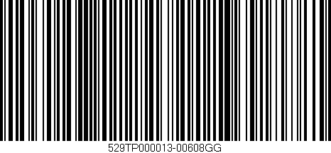 Código de barras (EAN, GTIN, SKU, ISBN): '529TP000013-00608GG'