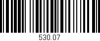 Código de barras (EAN, GTIN, SKU, ISBN): '530.07'