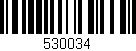 Código de barras (EAN, GTIN, SKU, ISBN): '530034'