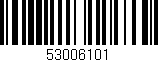 Código de barras (EAN, GTIN, SKU, ISBN): '53006101'