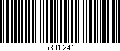 Código de barras (EAN, GTIN, SKU, ISBN): '5301.241'