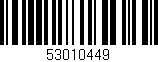 Código de barras (EAN, GTIN, SKU, ISBN): '53010449'