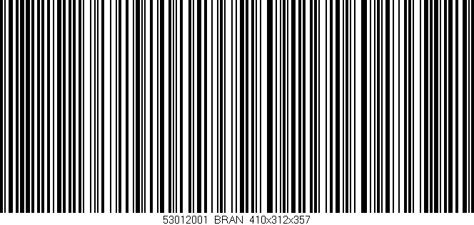 Código de barras (EAN, GTIN, SKU, ISBN): '53012001/BRAN_410x312x357'