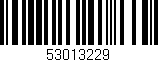 Código de barras (EAN, GTIN, SKU, ISBN): '53013229'