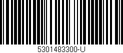 Código de barras (EAN, GTIN, SKU, ISBN): '5301483300-U'