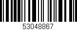 Código de barras (EAN, GTIN, SKU, ISBN): '53048867'