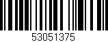 Código de barras (EAN, GTIN, SKU, ISBN): '53051375'