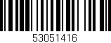 Código de barras (EAN, GTIN, SKU, ISBN): '53051416'