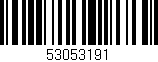 Código de barras (EAN, GTIN, SKU, ISBN): '53053191'