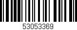 Código de barras (EAN, GTIN, SKU, ISBN): '53053369'
