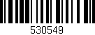 Código de barras (EAN, GTIN, SKU, ISBN): '530549'